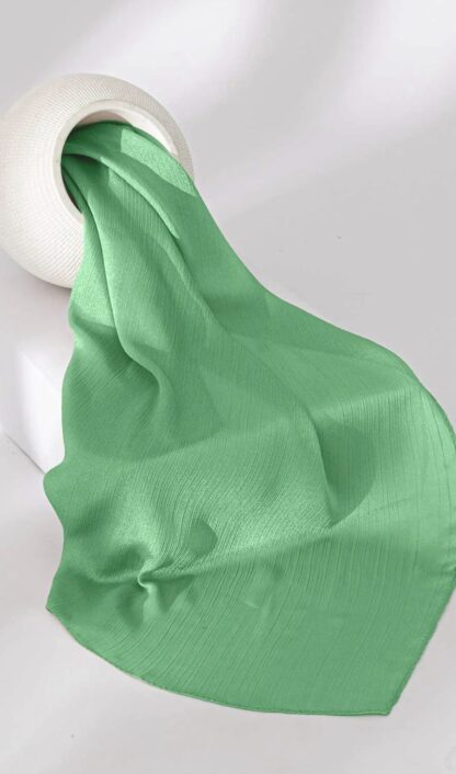 Silk Hijab-Ocean Green
