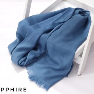 Turkish Lawn Hijab-Sapphire