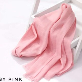 Turkish Lawn Hijab-Baby Pink