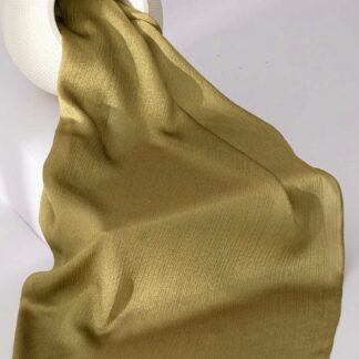Silk Hijab-Metallic Green