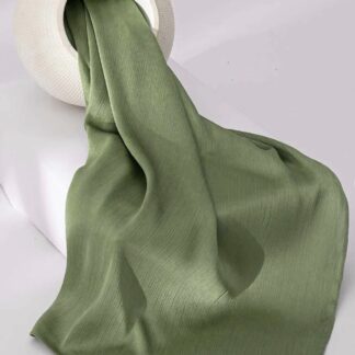 Silk Hijab-Olive Green