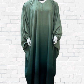 Gradient Emerald Abaya