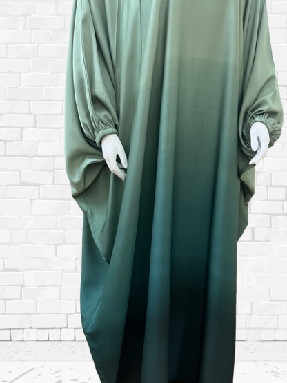 Gradient Emerald Abaya - Image 2
