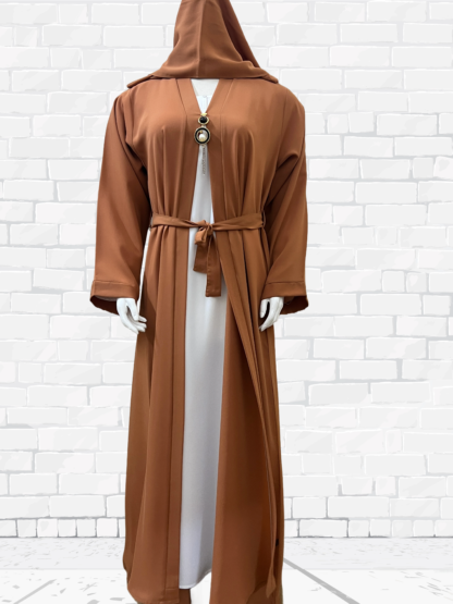 Caramel Drape Abaya