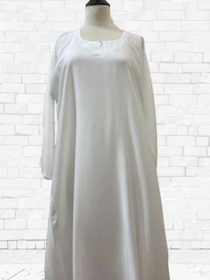 Caramel Drape Abaya - Image 3