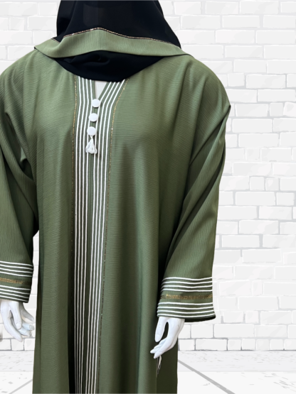 Green Oasis Abaya - Image 5
