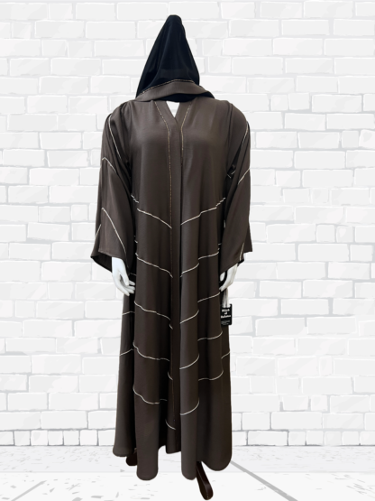 Brown Luxe Abaya